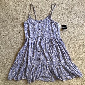 Forever 21 Floral Lavender Dress